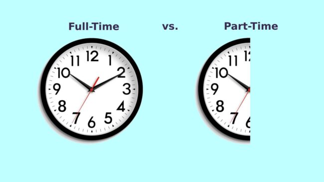 Full-Time vs. Part Time