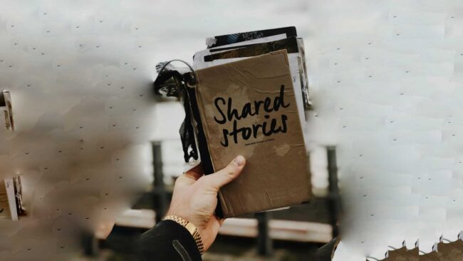 Shared Stories book for storytelling