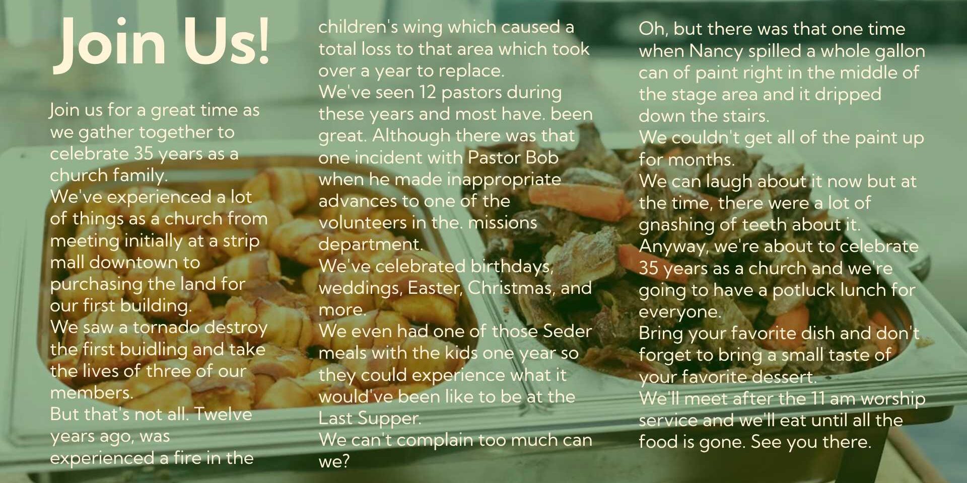 Bad Ad Bad Ad for worship