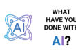 What have you done with AI graphic