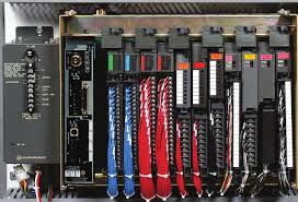 PLC-5 Control Chassis with Controller and Input/Output cards